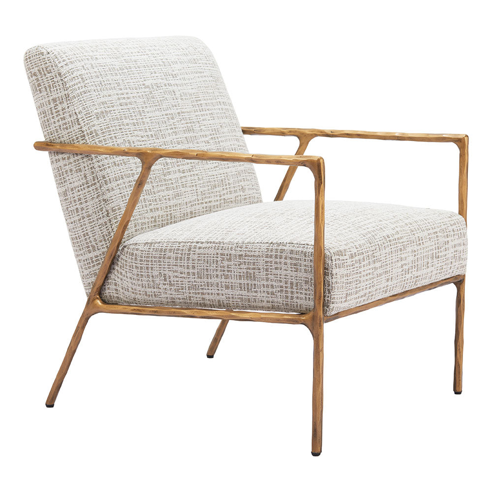 NORREBRO ACCENT CHAIR BEIGE FROST