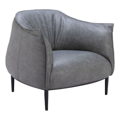 JULIAN ACCENT CHAIR GRAY