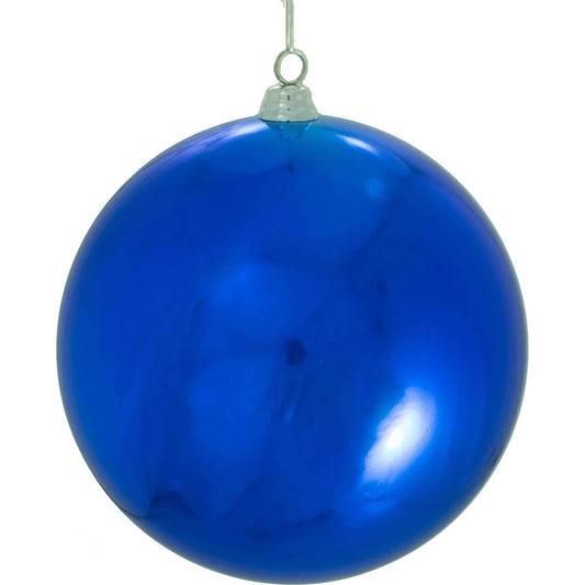 SHINY BLUE BALL ORNAMENTS