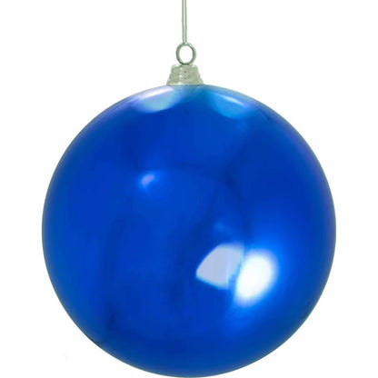 SHINY BLUE BALL ORNAMENTS