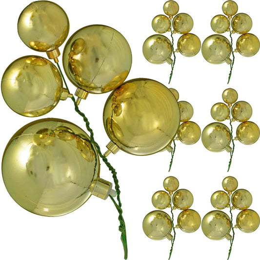 SHINY GOLD BALL CLUSTER