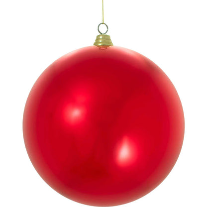 SHINY RED & GOLD  BALL ORNAMENTS