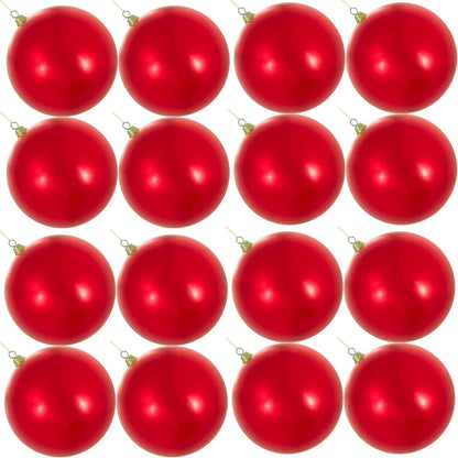 SHINY RED BALL ORNAMENTS