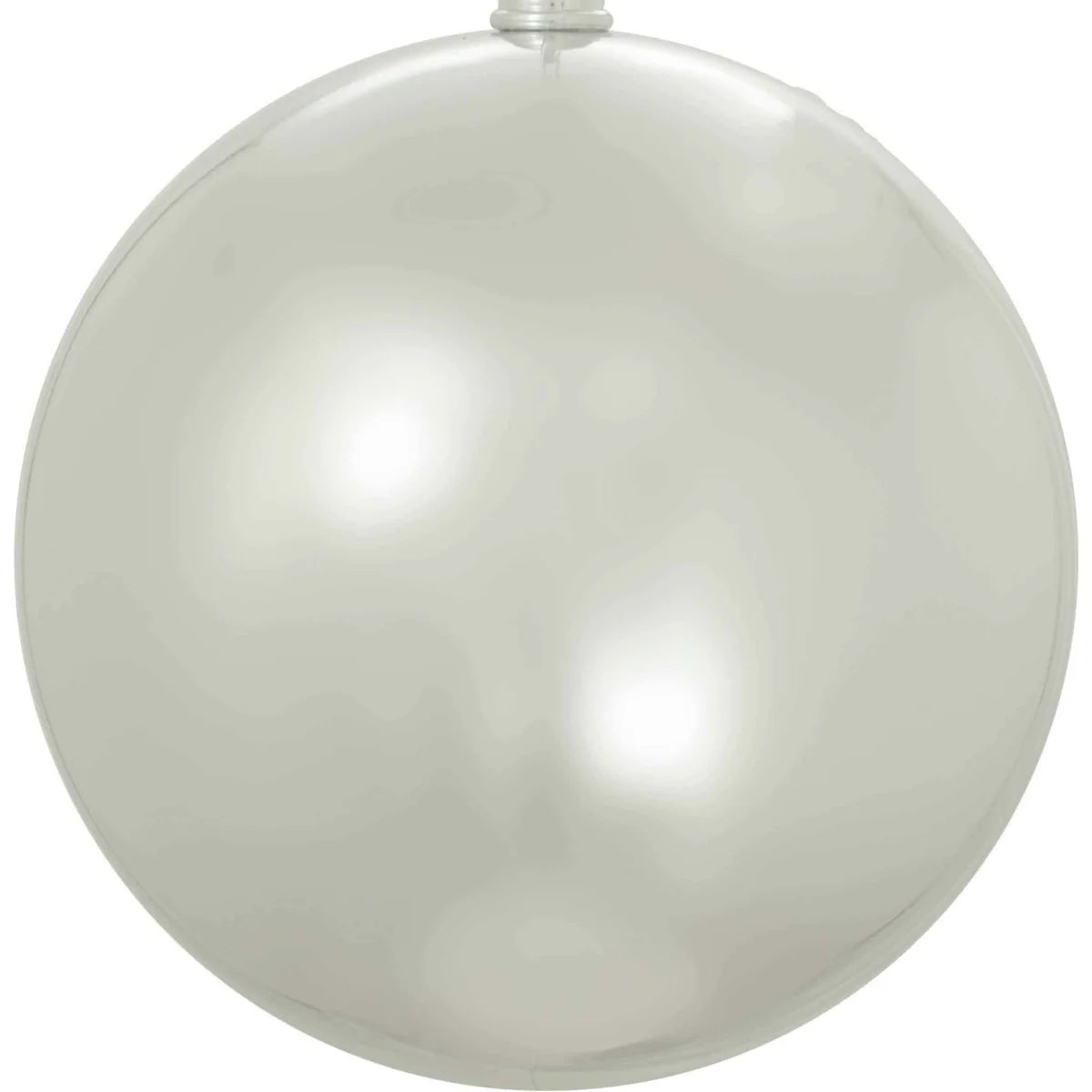 SHINY SILVER BALL ORNAMENTS