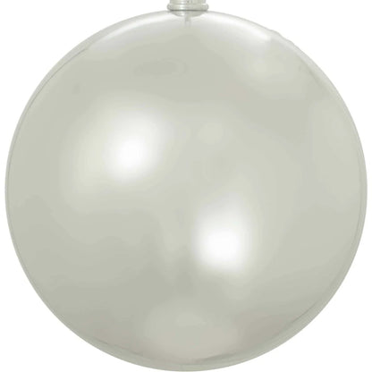SHINY SILVER BALL ORNAMENTS
