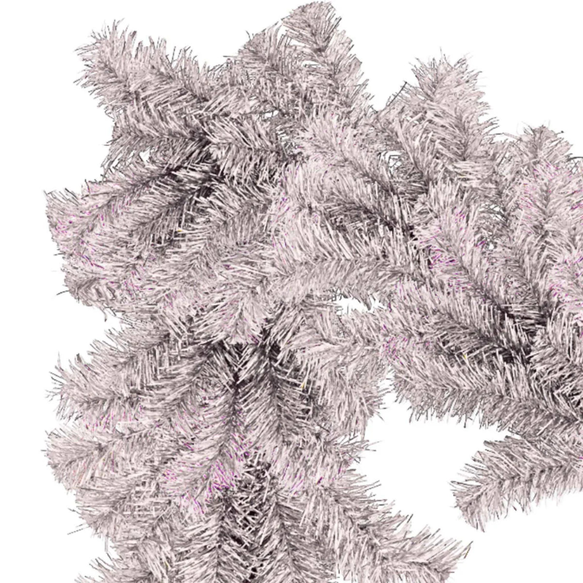 SILVER CHRISTMAS GARLAND