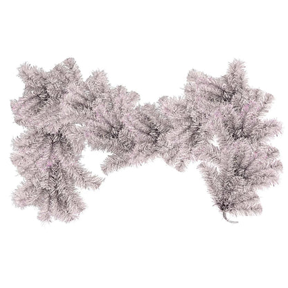 SILVER CHRISTMAS GARLAND