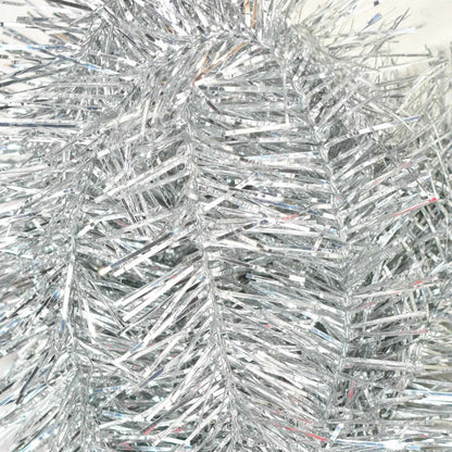 SILVER TINSEL GARLAND