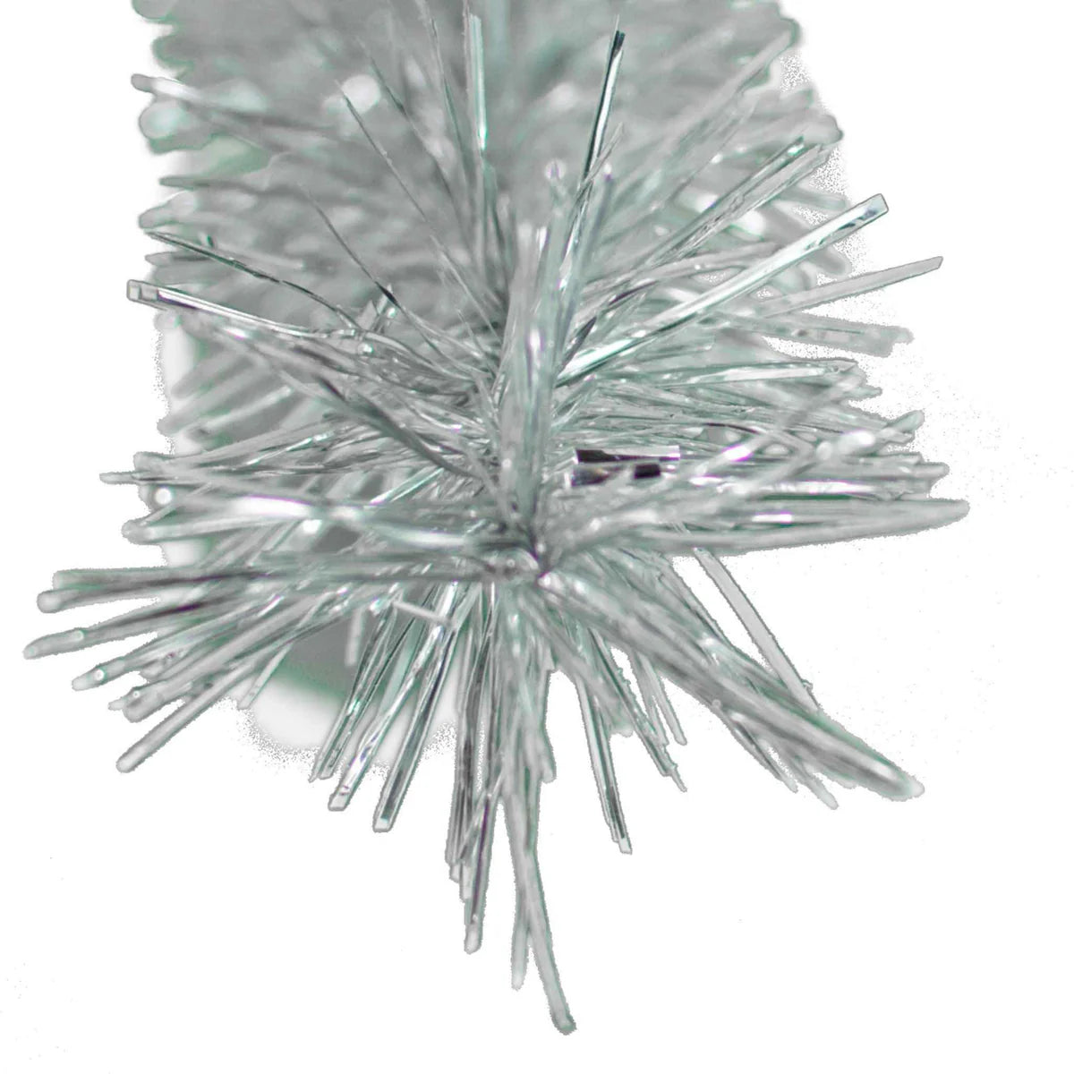 SILVER TINSEL GARLAND