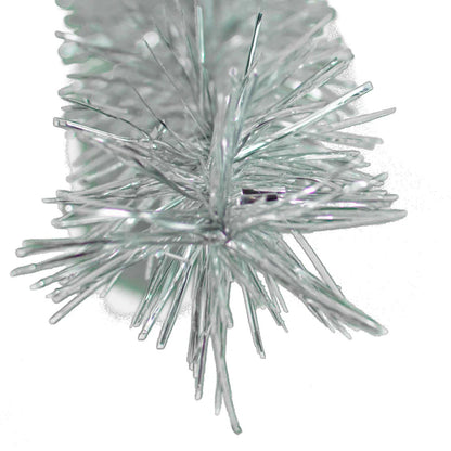 SILVER TINSEL GARLAND