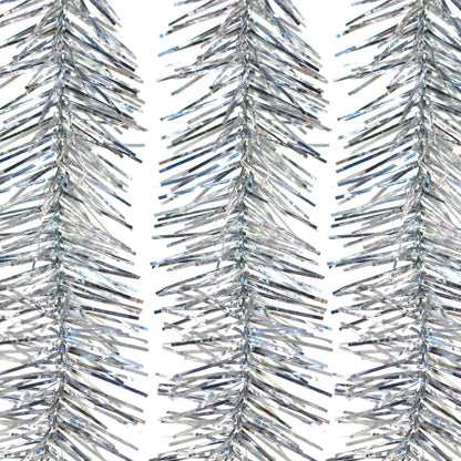 SILVER TINSEL GARLAND