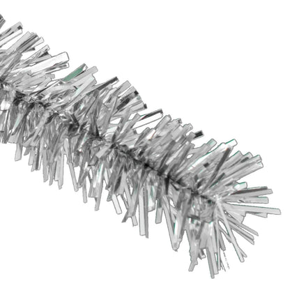 SILVER TINSEL GARLAND