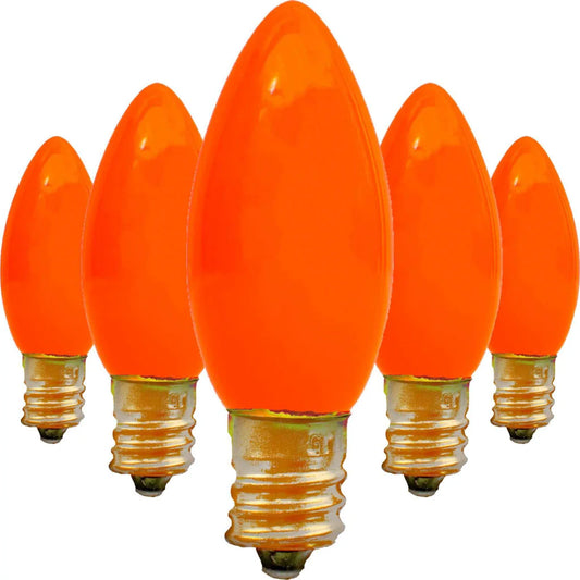 SOLID ORANGE LIGHTS