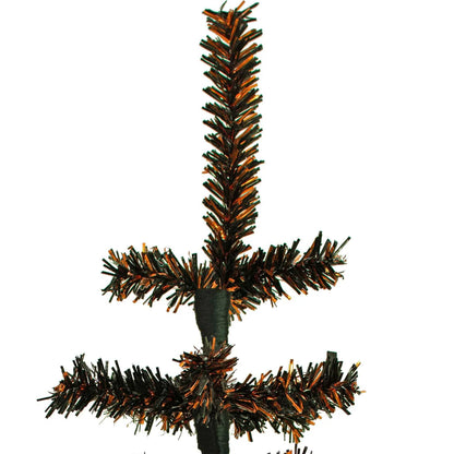 SPOOKY HALLOWEEN FIREWORK BRUSH CHRISTMAS TREE