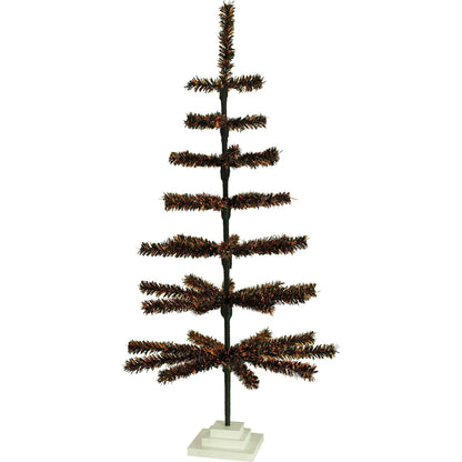 SPOOKY HALLOWEEN FIREWORK BRUSH CHRISTMAS TREE