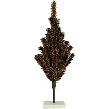 SPOOKY HALLOWEEN FIREWORK BRUSH CHRISTMAS TREE