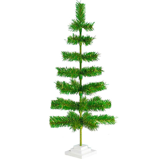 ST. PATRICK'S DAY FIREWORK TINSEL TREE