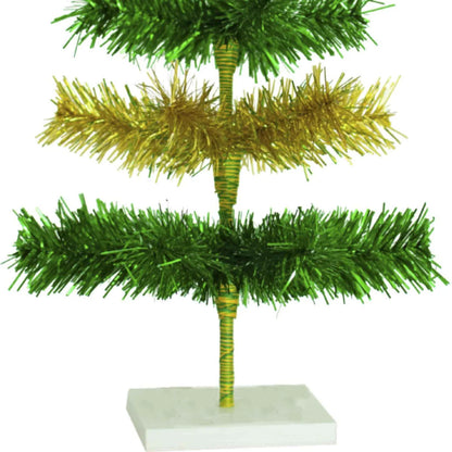 ST. PATRICK'S DAY LAYERED TINSEL TREE