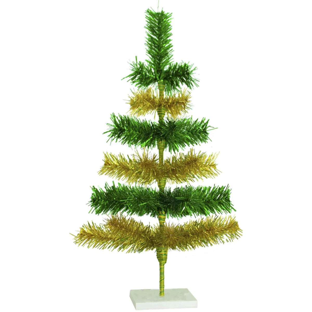 ST. PATRICK'S DAY LAYERED TINSEL TREE