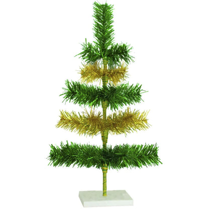 ST. PATRICK'S DAY LAYERED TINSEL TREE