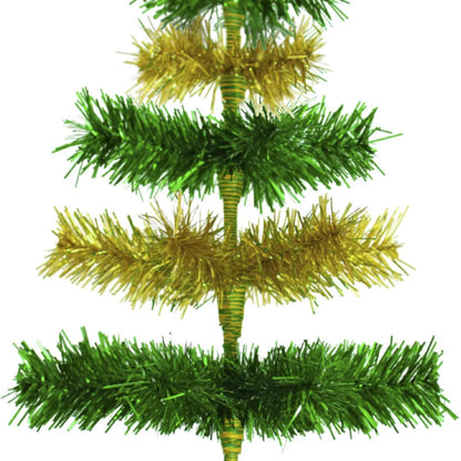 ST. PATRICK'S DAY LAYERED TINSEL TREE