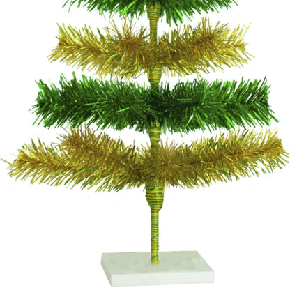 ST. PATRICK'S DAY LAYERED TINSEL TREE