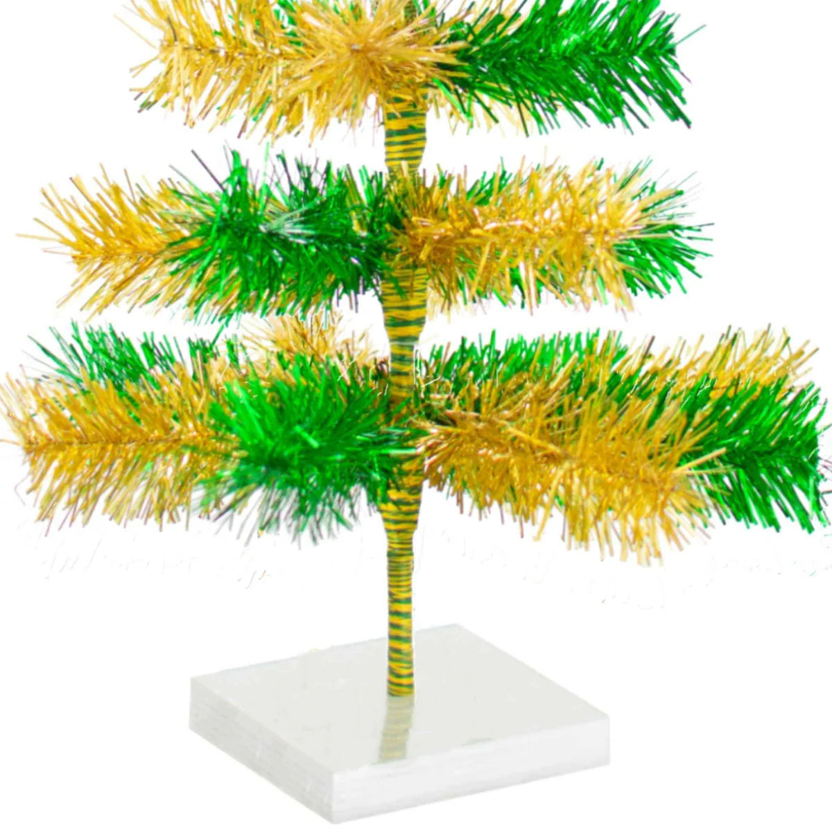 ST. PATRICK'S DAY MIXED TINSEL TREE