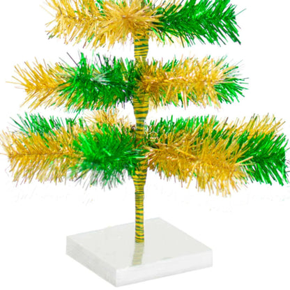 ST. PATRICK'S DAY MIXED TINSEL TREE