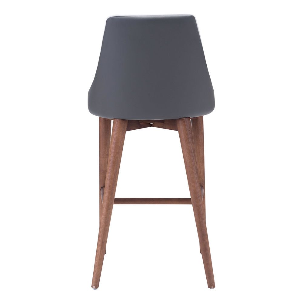 MOOR COUNTER STOOL DARK GRAY