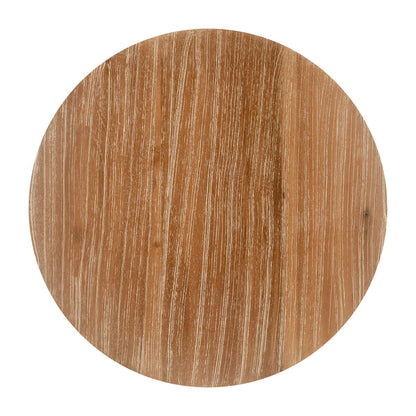 BIBAN SIDE TABLE NATURAL & GRAY