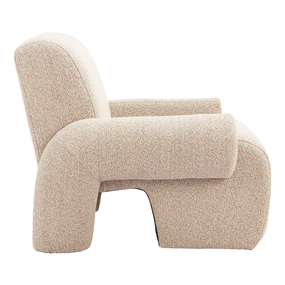 RURA ACCENT CHAIR HEATHERED BEIGE