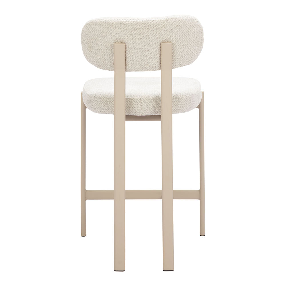 AUREA COUNTER STOOL LIGHT GRAY