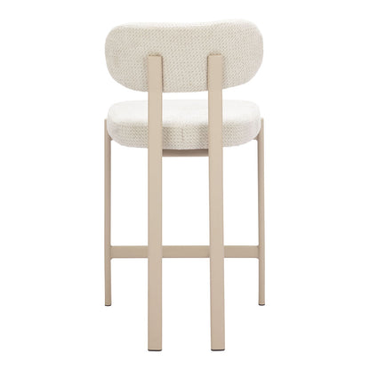 AUREA COUNTER STOOL LIGHT GRAY