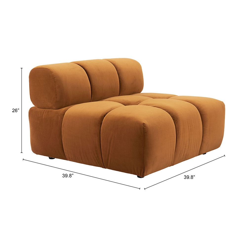 RIST MIDDLE CHAIR BROWN