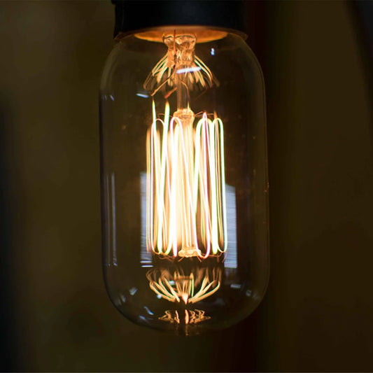 T45 VINTAGE EDISON LIGHT BULBS