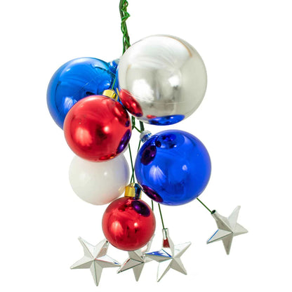 THE REGAL INDEPENDENCE DAY BALL CLUSTER WITH SILVER STARS