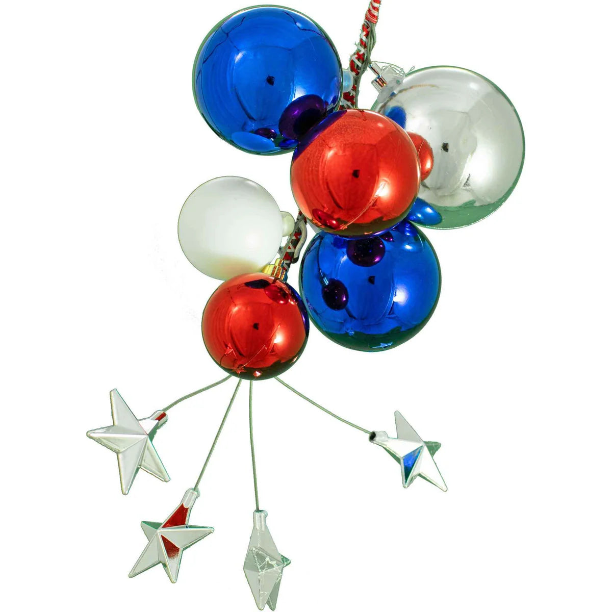THE REGAL INDEPENDENCE DAY BALL CLUSTER WITH SILVER STARS