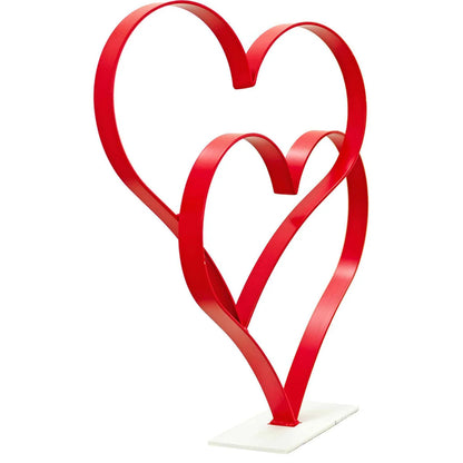 VALENTINE'S DAY DOUBLE HEART CENTERPIECE