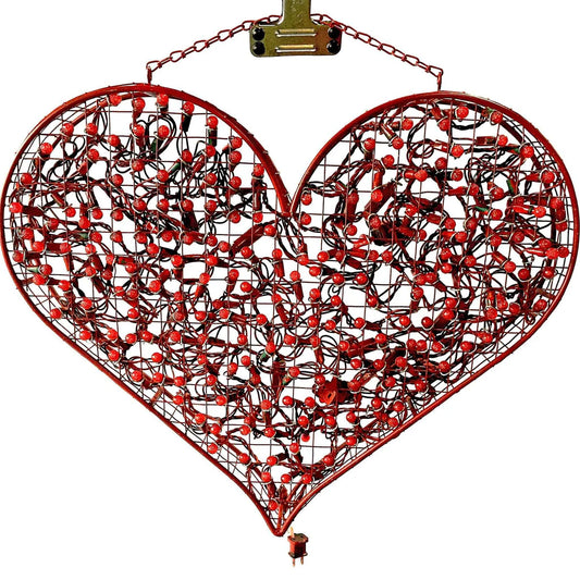 VALENTINE'S DAY HANGING RED HEART