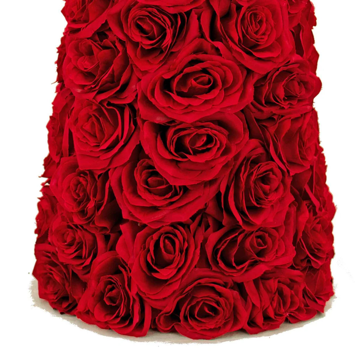 VALENTINE'S DAY RED ROSEBUD CONE TREE