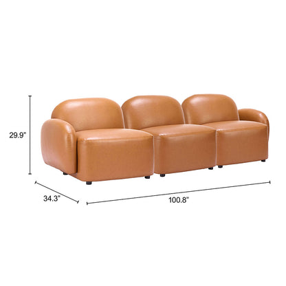 CLEO MODULAR SOFA BROWN