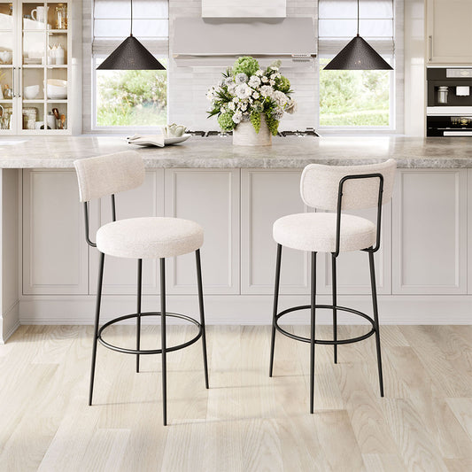 BLANCA BARSTOOL IVORY