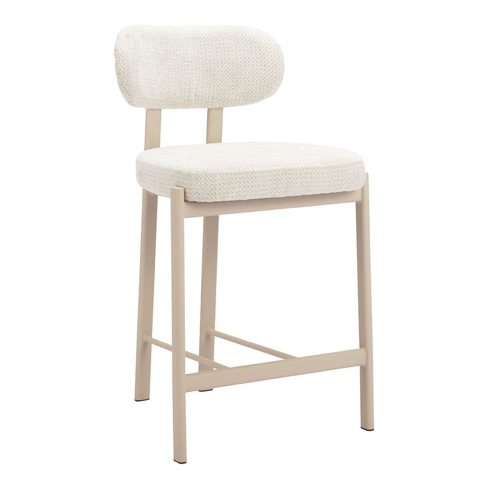 AUREA COUNTER STOOL LIGHT GRAY