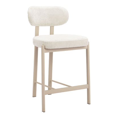 AUREA COUNTER STOOL LIGHT GRAY