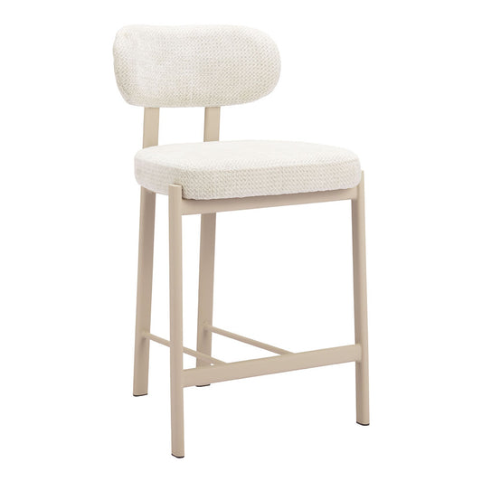 AUREA COUNTER STOOL LIGHT GRAY