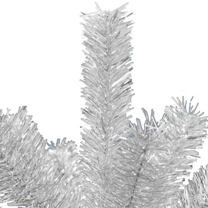 VINTAGE SILVER TINSEL BRANCH TREE