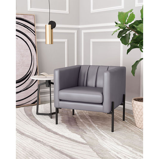 JESS ACCENT CHAIR GRAY