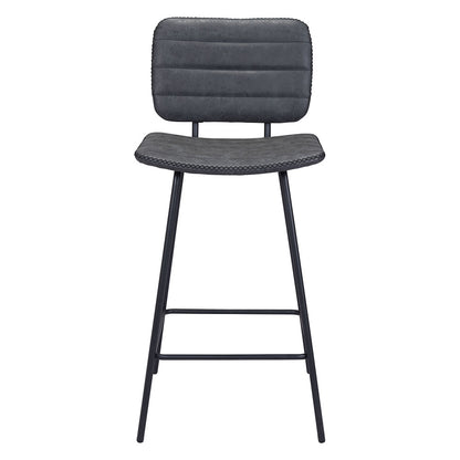 BOSTON COUNTER STOOL VINTAGE BLACK