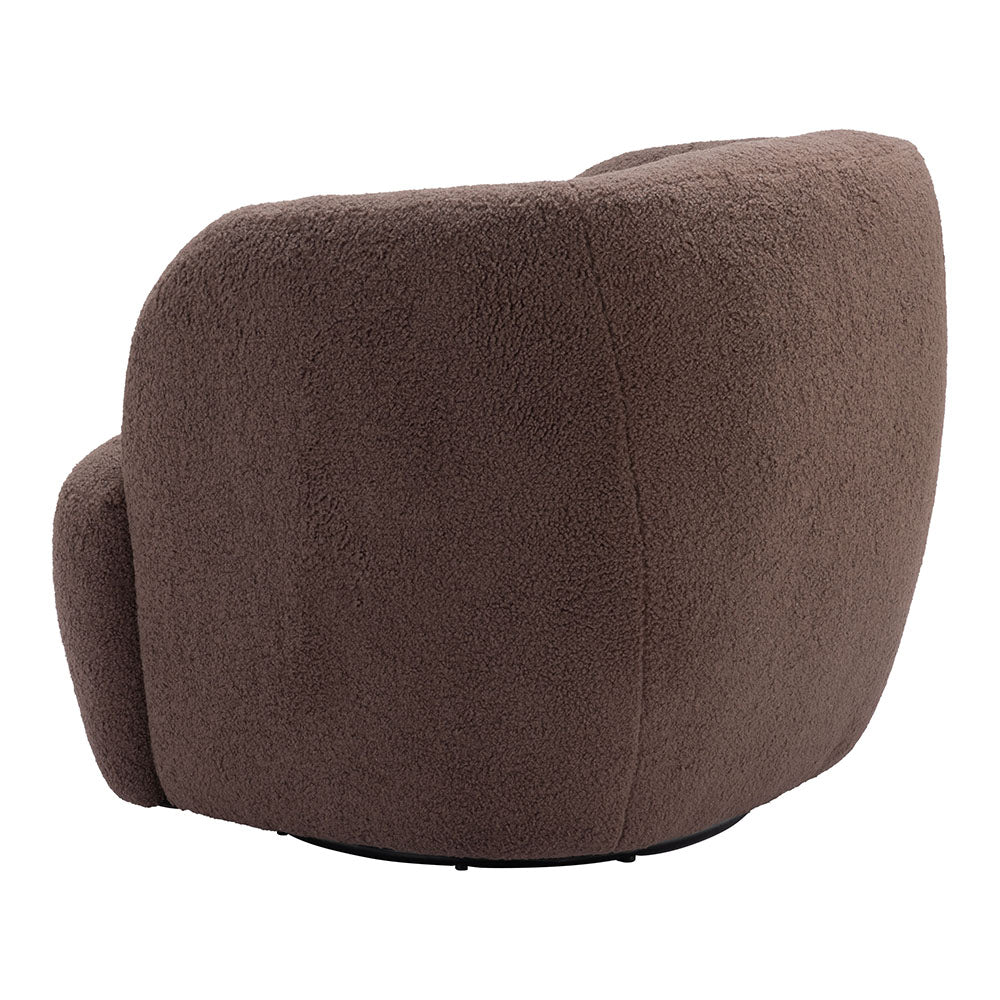 GOVAN SWIVEL CHAIR BROWN