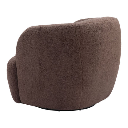 GOVAN SWIVEL CHAIR BROWN